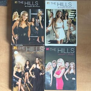 MTV The Hills DVD Set with Black, White, Pink Covers